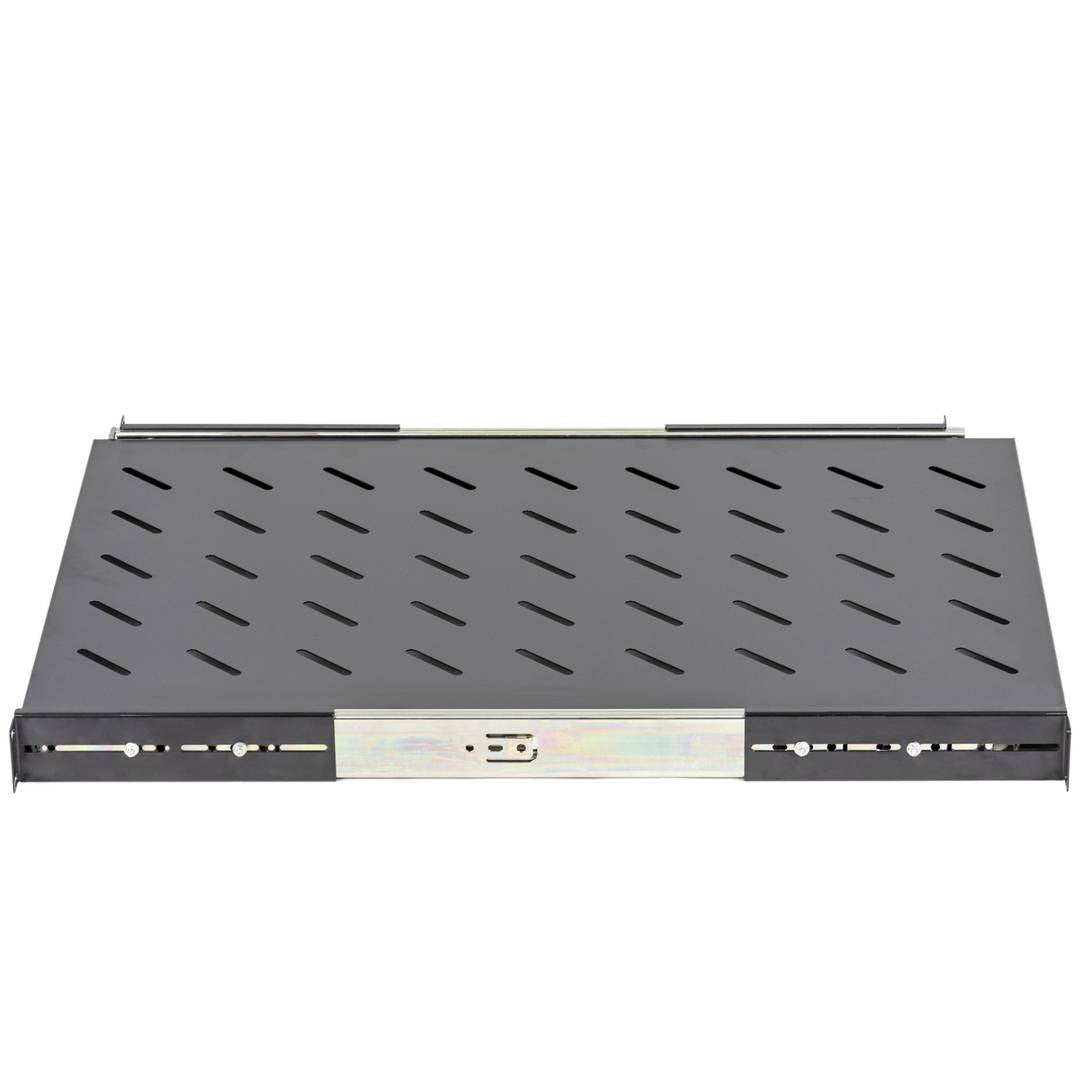 Bandeja telescópica ajustable para armario rack 19' de 1U y fondo 650mm