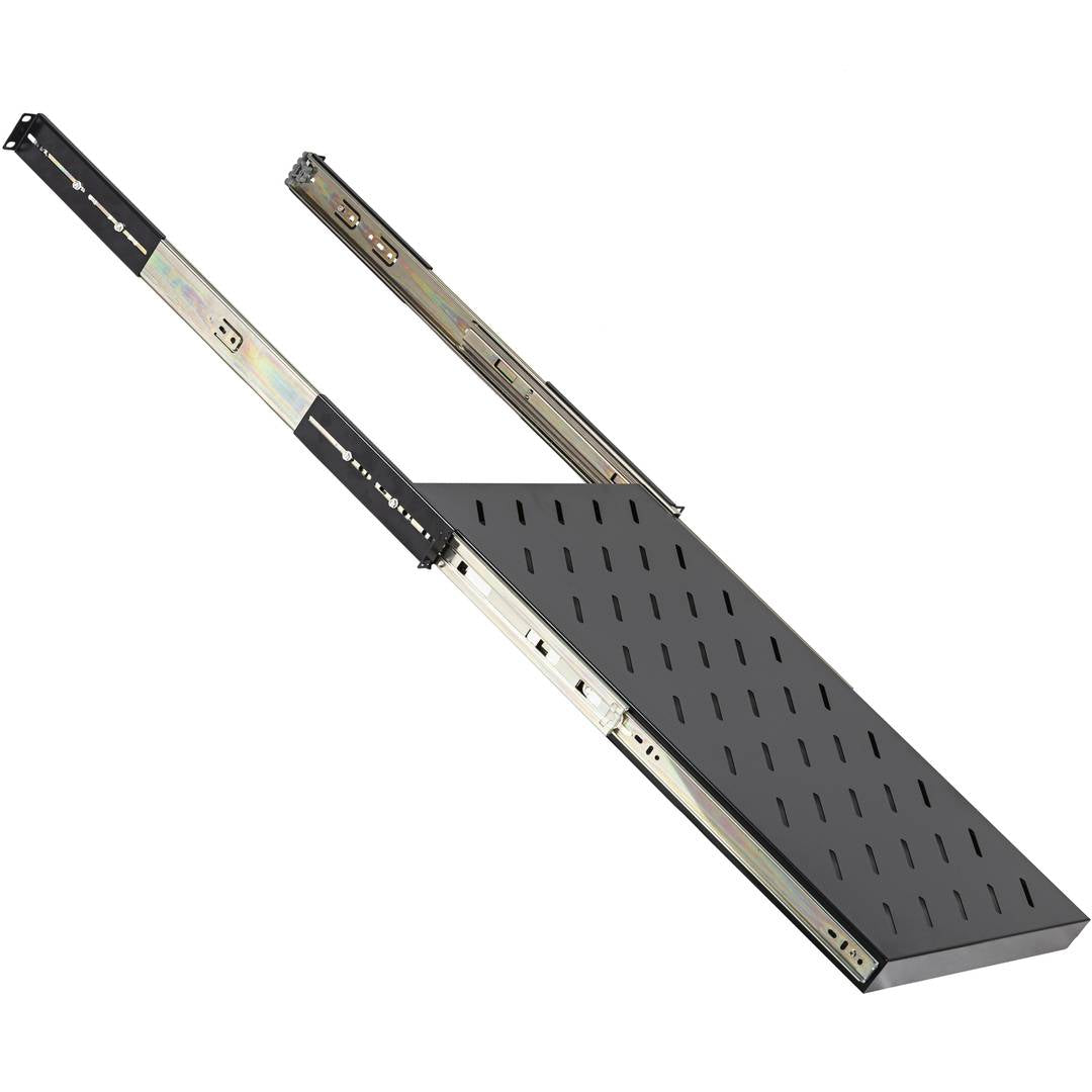 Bandeja telescópica ajustable para armario rack 19' de 1U y fondo 650mm