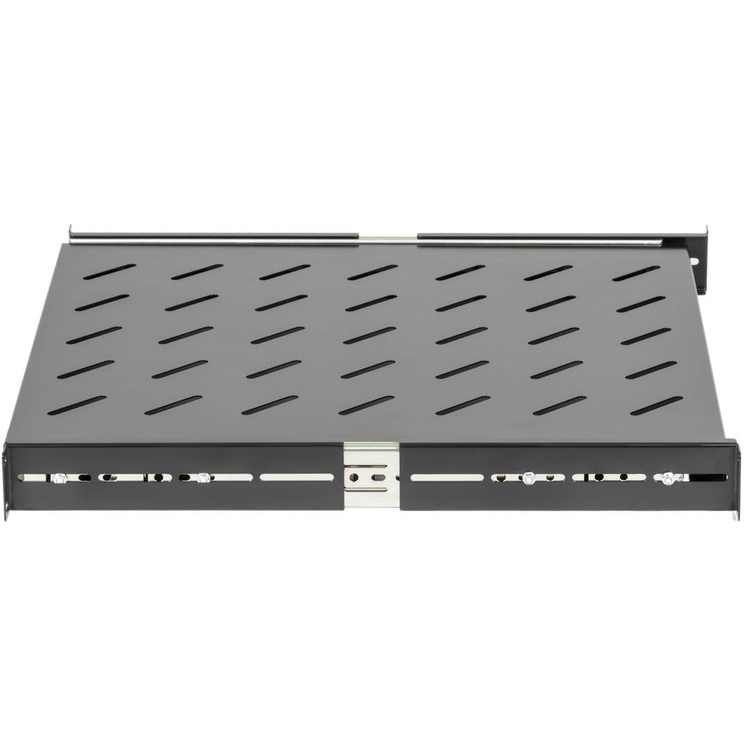 Bandeja telescópica ajustable para armario rack 19' de 1U y fondo 470mm