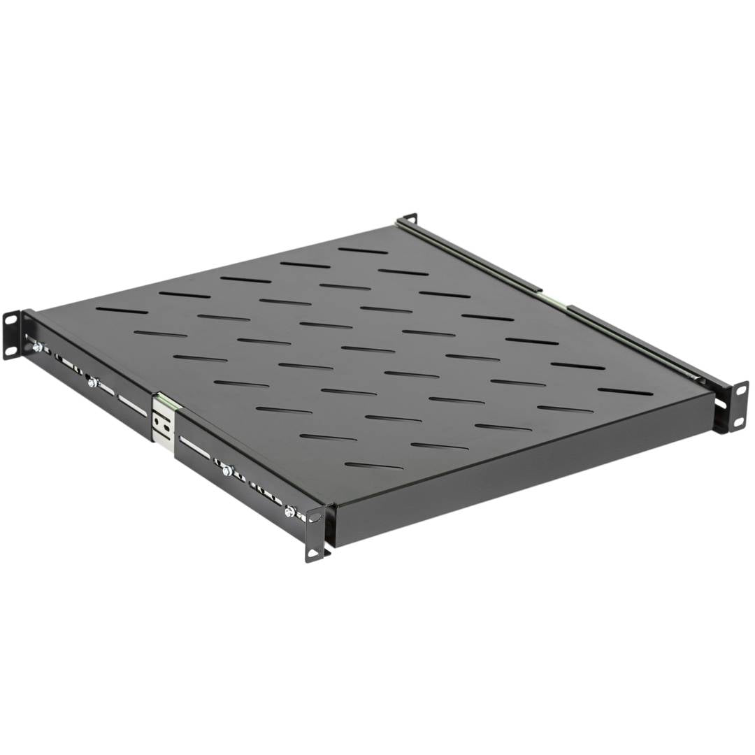 Bandeja telescópica ajustable para armario rack 19' de 1U y fondo 470mm