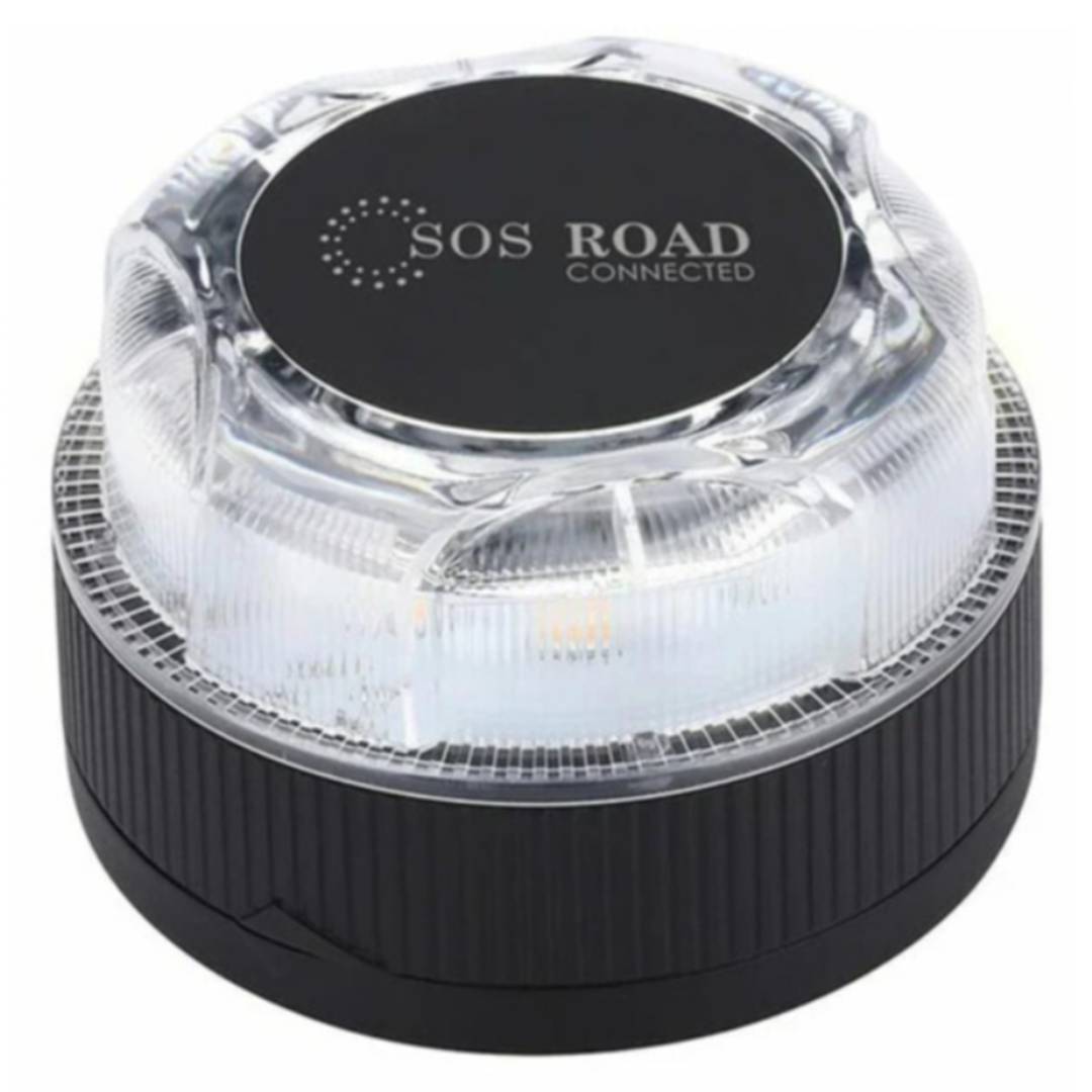 Baliza geolocalizada luz de emergencia conectada V16 DGT 3.0 para coche moto o camión