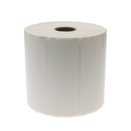 Rollo bobina de 1600 etiquetas adhesivas para impresora transferencia térmica 101.6x38.1mm