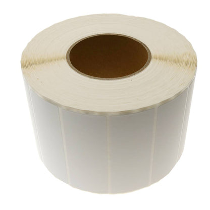 Rollo bobina de 3000 etiquetas adhesivas para impresora transferencia térmica 101.6x38.1mm