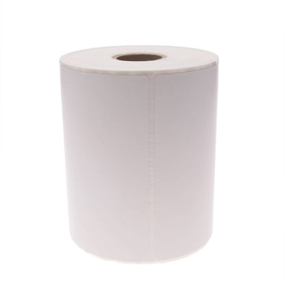 Rollo bobina de 300 etiquetas adhesivas para impresora transferencia térmica 101.6x127mm