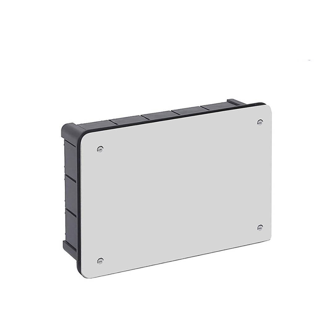 Caja empotrada de registro eléctrico rectangular 160x100x50mm Solera 363