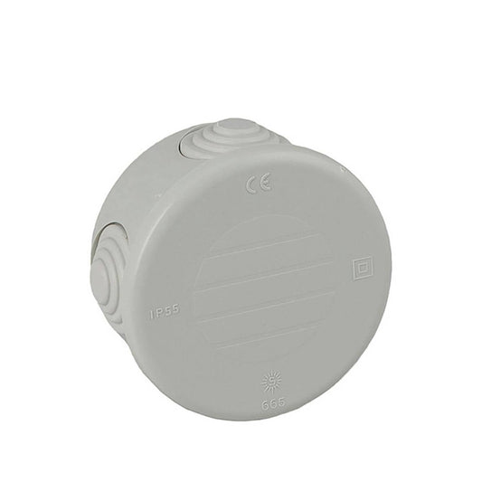 Caja estanca ciega de superfície redonda 70x35mm Solera 665