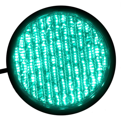 Luz LED para semáforo IP65 100mm de 12-24V verde