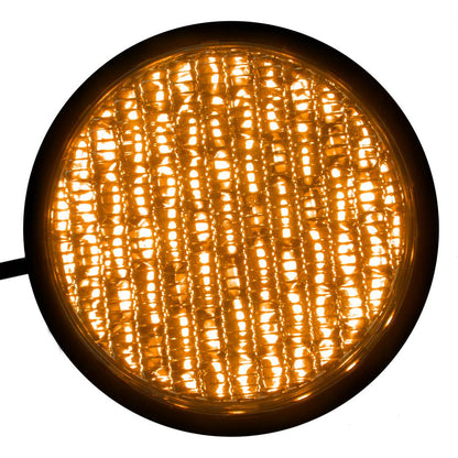 Luz LED para semáforo IP65 100mm de 12-24V amarillo