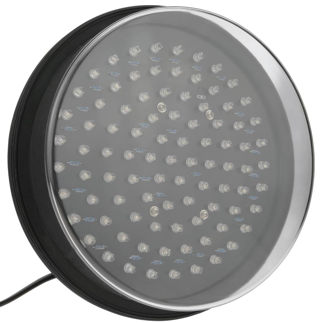 Luz LED para semáforo IP65 200mm de 220VAC amarillo