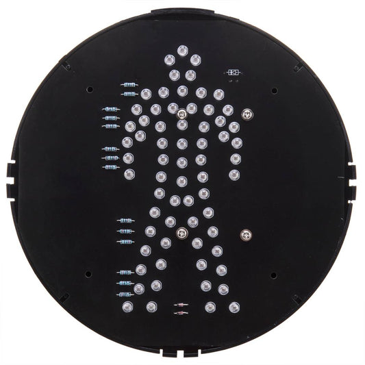 Luz LED para semáforo IP65 200mm de 12-24V peatón rojo