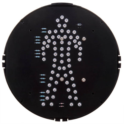 Luz LED para semáforo IP65 200mm de 220VAC peatón rojo