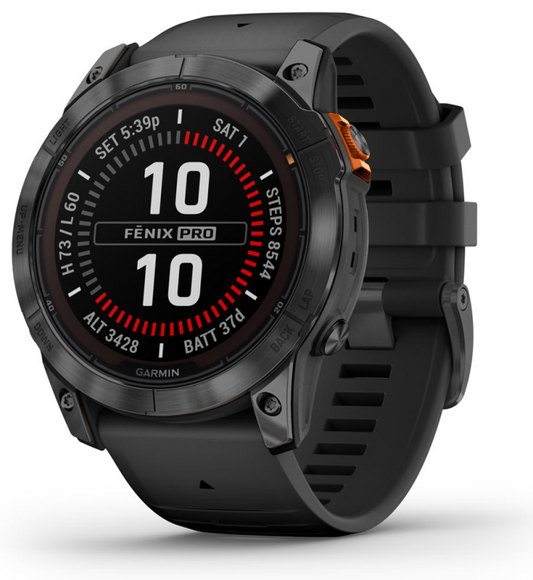Garmin fenix 7X Pro 3,56 cm (1.4'') MIP 51 mm Digital 280 x 280 Pixeles Pantalla tactil Gris Wifi GPS (satelite)