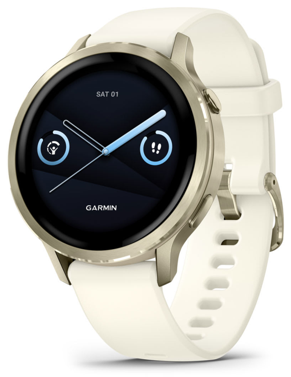 Garmin Venu 4 3,05 cm (1.2'') AMOLED 41 mm Digital 390 x 390 Pixeles Pantalla tactil Oro Wifi GPS (satelite)