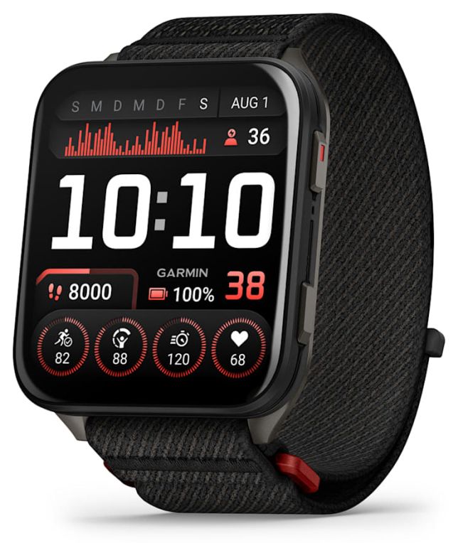 Garmin Venu X1 5,08 cm (2'') AMOLED Digital 448 x 486 Pixeles Pantalla tactil Negro Wifi GPS (satelite)