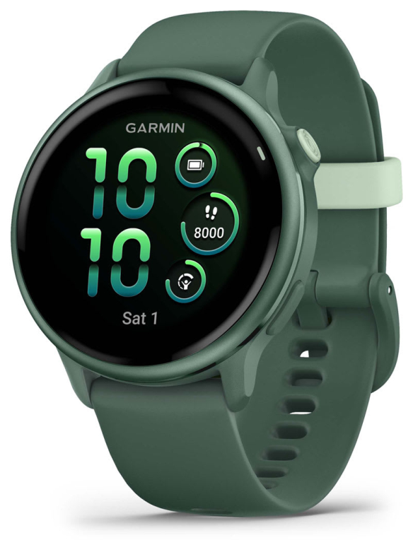 Garmin vivoactive 6 3,05 cm (1.2'') AMOLED 42 mm Digital 390 x 390 Pixeles Pantalla tactil Verde Wifi GPS (satelite)