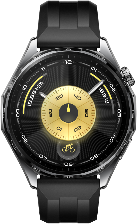 Huawei WATCH GT6 3,73 cm (1.47'') AMOLED 46 mm Digital 466 x 466 Pixeles Pantalla tactil Negro GPS (satelite)