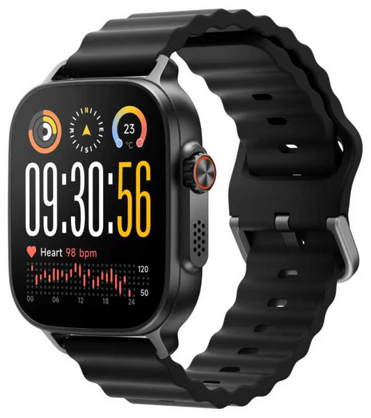 realme Watch 5 5 cm (1.97'') AMOLED Digital 390 x 450 Pixeles Pantalla tactil Negro GPS (satelite)