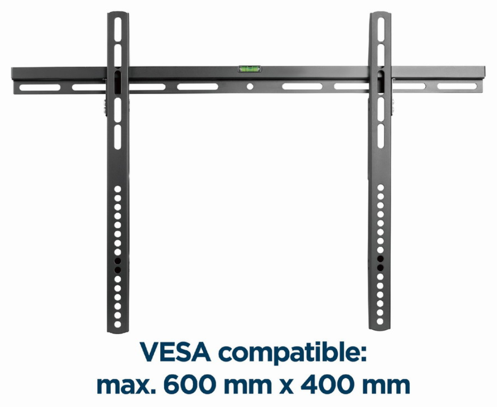 Gembird WM-70F-02 soporte para TV 177,8 cm (70'') Negro