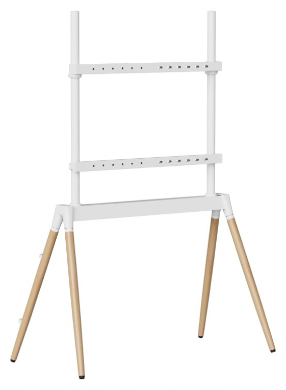 Gembird TVS-86F-01-W soporte para TV 2,18 m (86'') Blanco, Madera