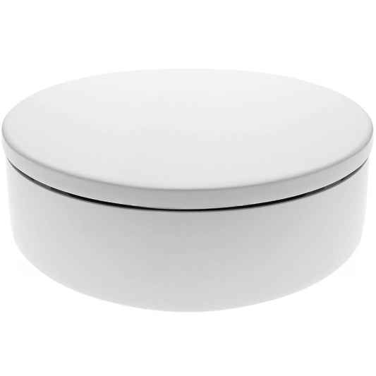 Base giratoria eléctrica de 40 cm. Plataforma rotatoria de color blanco