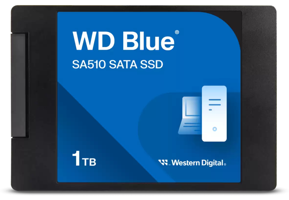 Western Digital WDS100T3B0A unidad de estado solido 1 TB 2.5'' micro SATA NVMe
