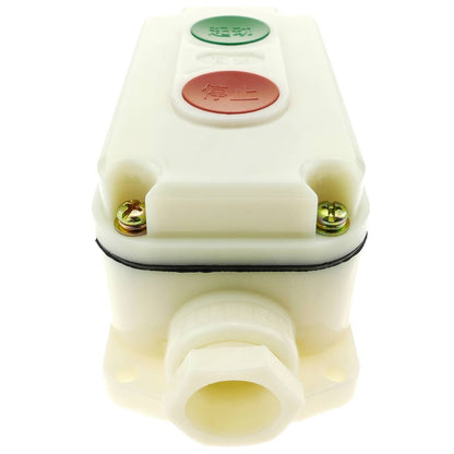Caja de control con 2 pulsador momentáneos 1NO 1NC LA5821-1