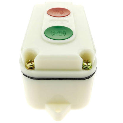 Caja de control con 2 pulsador momentáneos 1NO 1NC LA5821-1