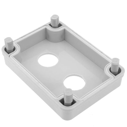 Caja de control de dispositivos eléctricos para 2 pulsadores o interruptores de 22 mm beige