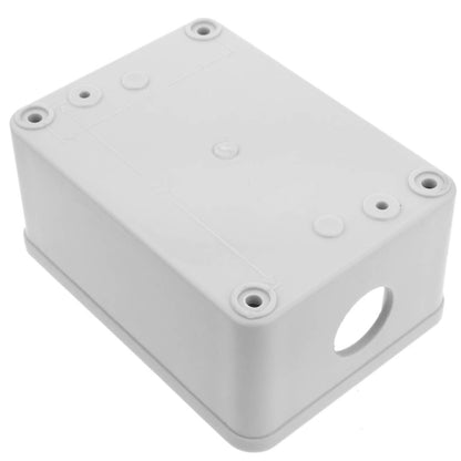 Caja de control de dispositivos eléctricos para 2 pulsadores o interruptores de 22 mm beige