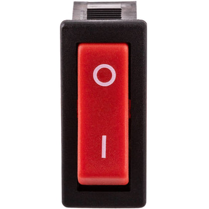 Interruptor basculante rojo SPST 2 pin