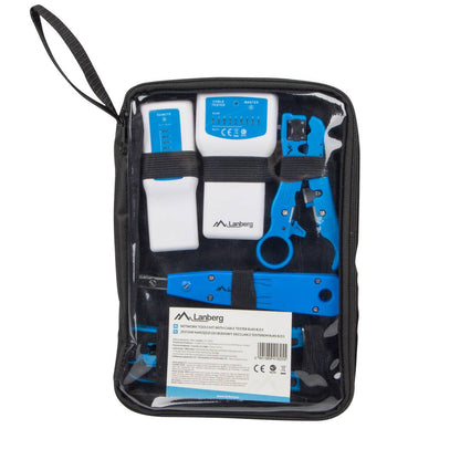 Set Herramienta Lanberg Network Universal y Cable Tester