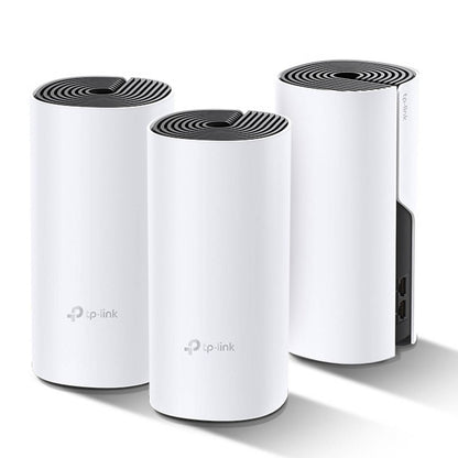 Sistema WiFi Mesh Híbrido TP-Link Deco P9 AC1200+AV1000. Pack de 3 unidades
