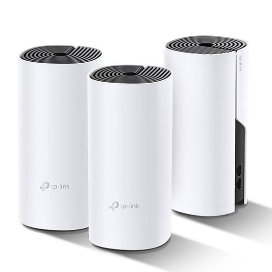 Sistema WiFi Mesh Híbrido TP-Link Deco P9 AC1200+AV1000. Pack de 3 unidades