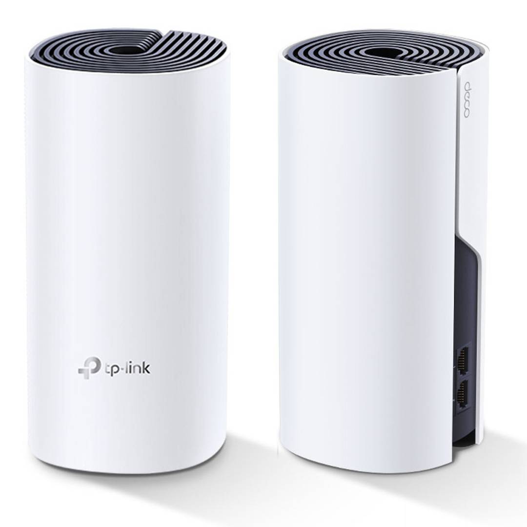 Sistema WiFi Mesh Híbrido TP-Link Deco P9 AC1200+AV1000. Pack de 2 unidades
