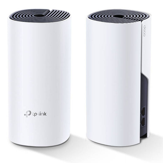 Sistema WiFi Mesh Híbrido TP-Link Deco P9 AC1200+AV1000. Pack de 2 unidades