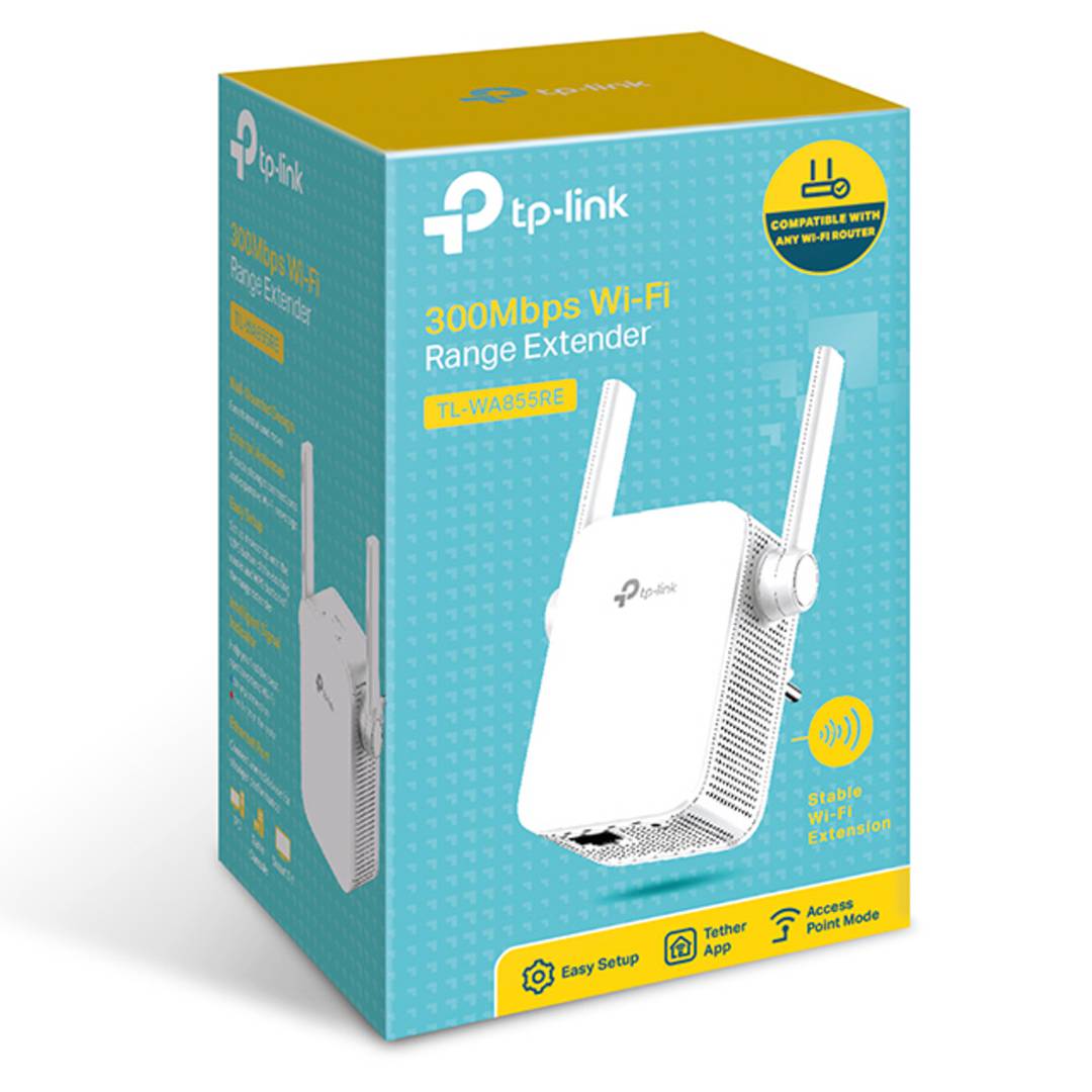 Extensor de Rango TP-Link TL-WA855RE Wi-Fi 300 Mbps