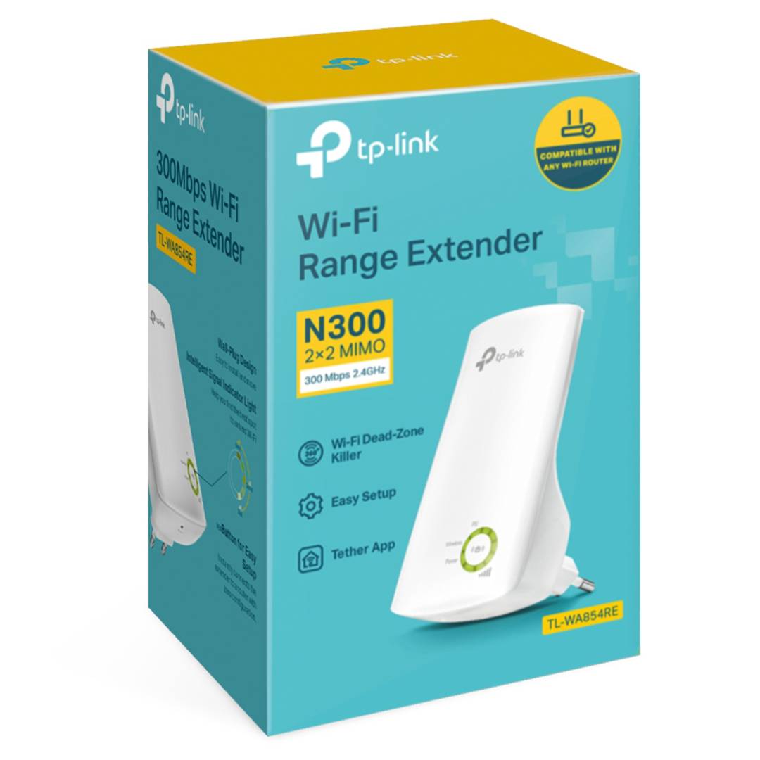 Extensor de Rango TP-Link TL-WA854RE Wi-Fi 300 Mbps
