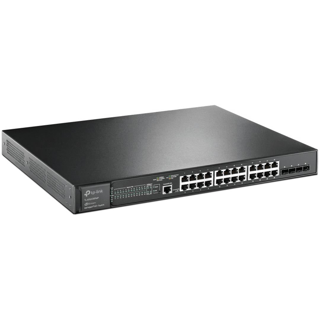 Switch TP-Link Gestionable L2 Gigabit JetStream TL-SG3428XMP de 24 Puertos Gigabit y 4 SFP 10GE