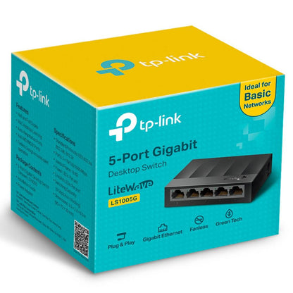 Switch TP-Link LS1005G de 5 puertos Gigabit