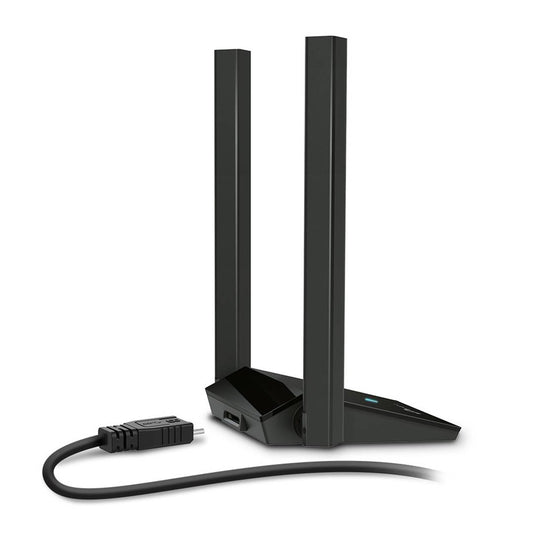 Adaptador Wi-Fi USB AX1800 con dos antenas de TP-Link Archer TX20U Plus