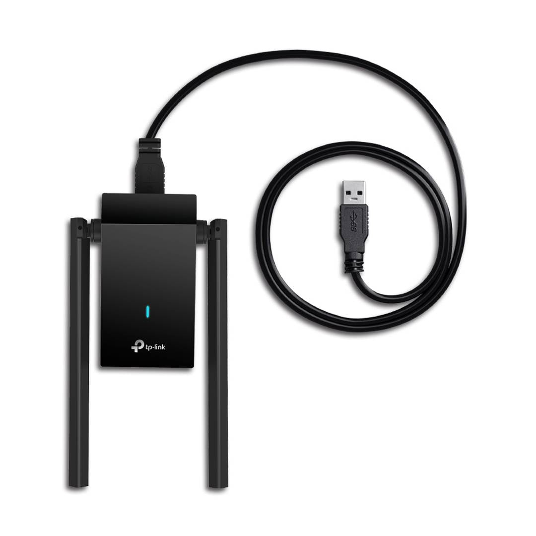 Adaptador Wi-Fi USB AX1800 con dos antenas de TP-Link Archer TX20U Plus