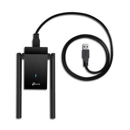 Adaptador Wi-Fi USB AX1800 con dos antenas de TP-Link Archer TX20U Plus