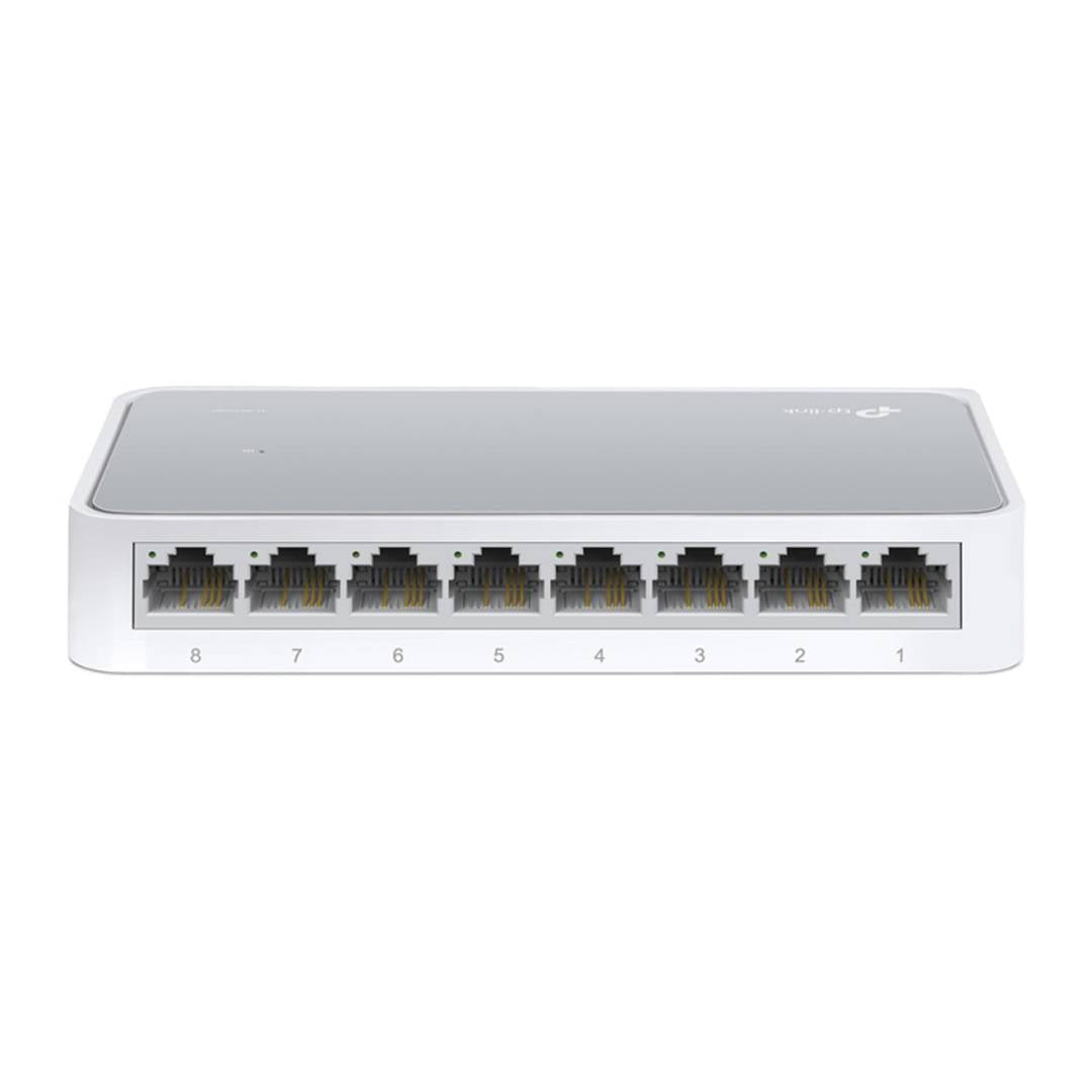 Switch TP-Link TL-SF1008D de 8 puertos 10/100 Mbps