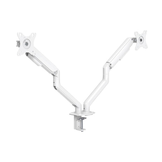 Soporte de mesa ajustable TooQ para 2 pantallas de 13' - 32' VESA75x75 hasta 100x100 mm DB4132TNR-W