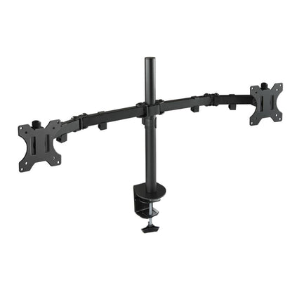 Soporte de mesa ajustable TooQ para 2 pantallas de 13' - 32' VESA75x75 hasta 100x100 mm DB1232TN-B
