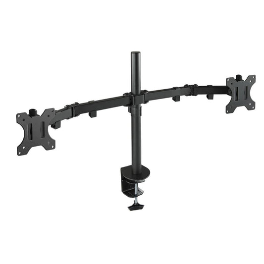 Soporte de mesa ajustable TooQ para 2 pantallas de 13' - 32' VESA75x75 hasta 100x100 mm DB1232TN-B