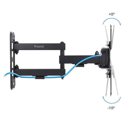 Soporte pantalla LCD a pared para TV de 13'- 43' articulado 66-370 mm