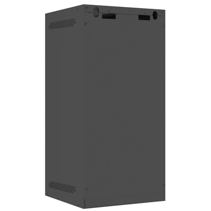 Armario Rack mural 10' 12U F310 280x310x603mm pared desmontado DIY negro Lanberg