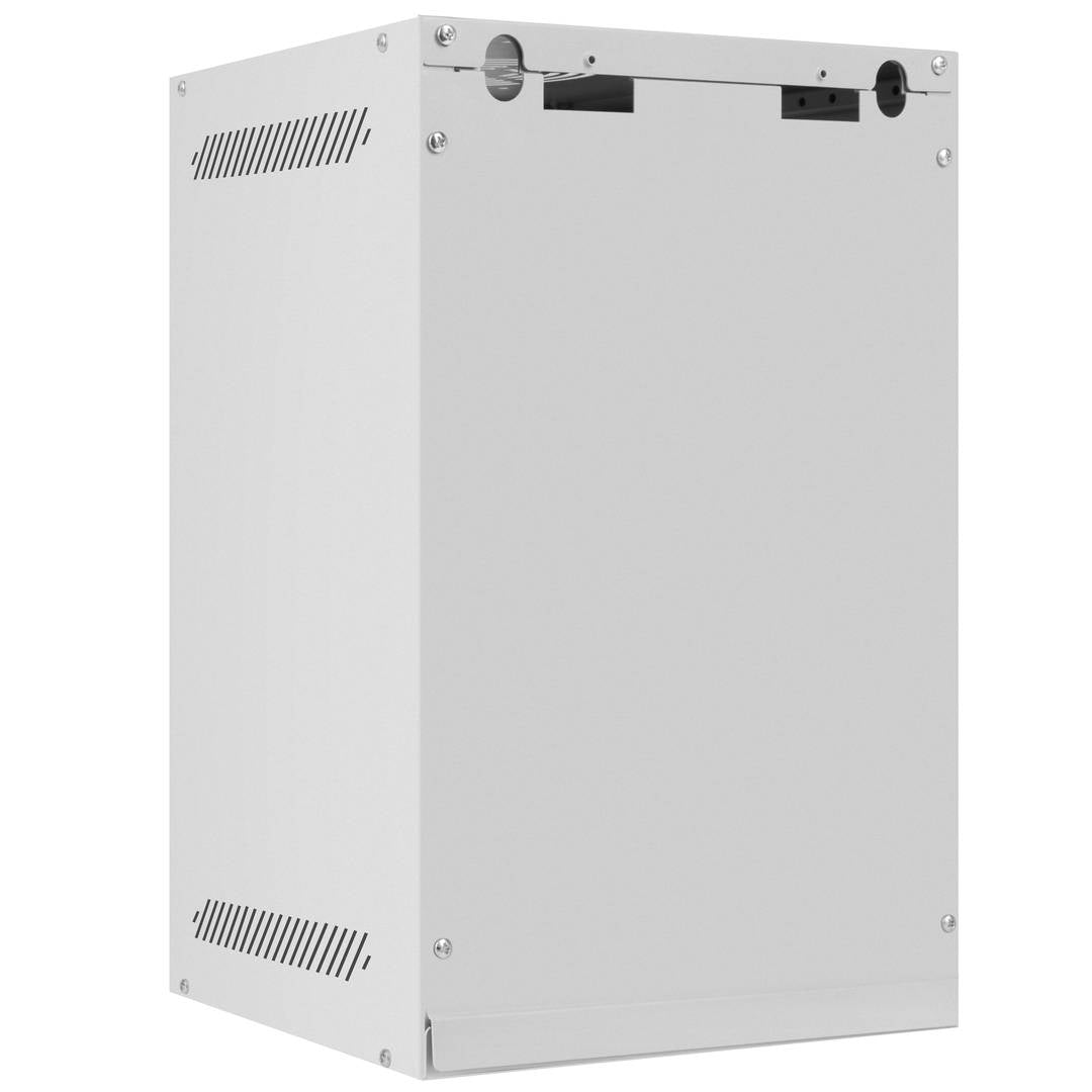 Armario Rack mural 10' 9U F310 280x310x469mm pared desmontado DIY blanco Lanberg