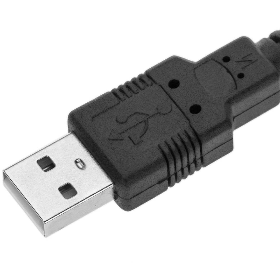 Cable USB a RS232 de 1 puerto DB9 macho de 1,5m